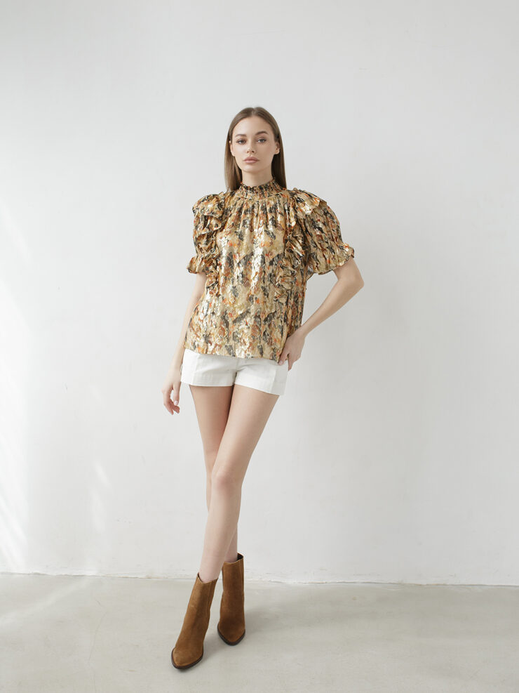 BA&SH блуза из шёлка