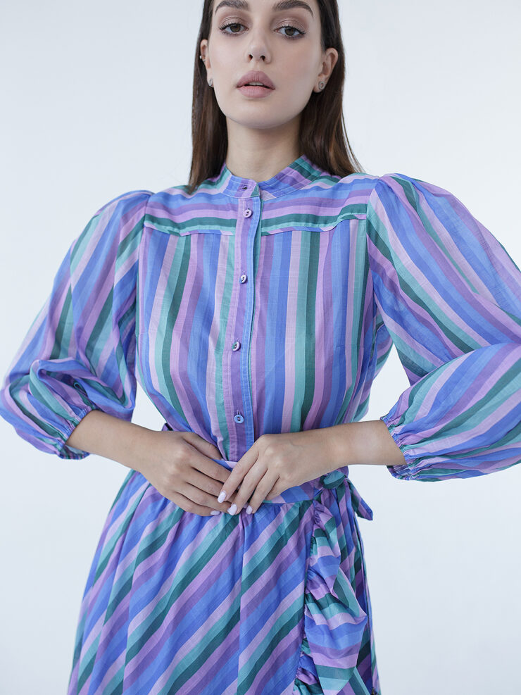 ZIMMERMANN хлопковая рубашка