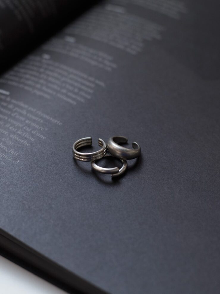 by KOREA кольцо матовый сет