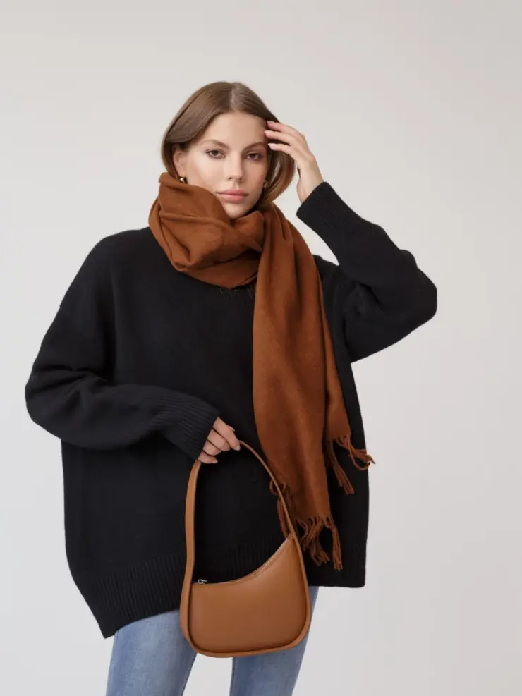 JNBY палантин шоколад